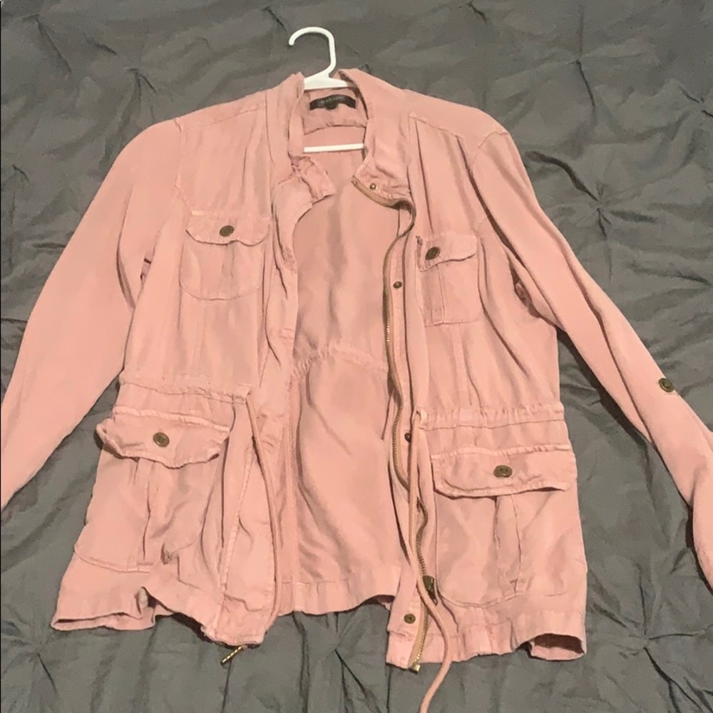 Pink army jacket